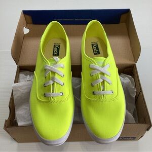 Keds Women’s Shoes Neon Champion Canvas Sneakers Size 9 WF66460
